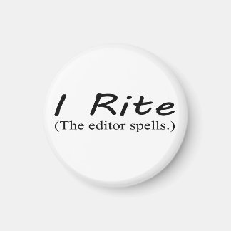"I Rite" 1 1/4-inch round magnet