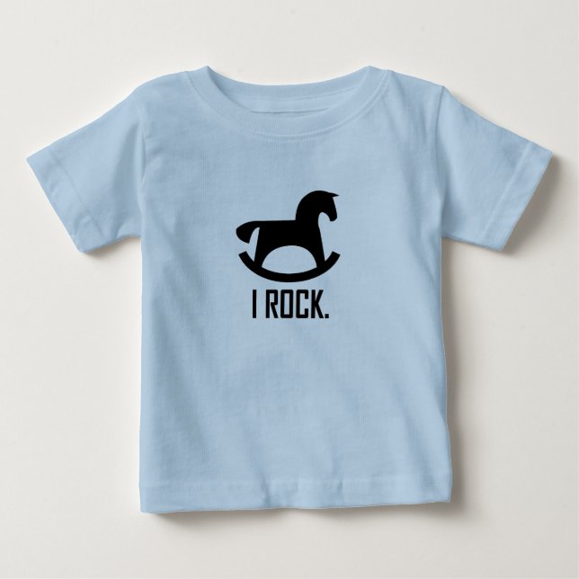 I Rock Baby T-Shirt (Front)