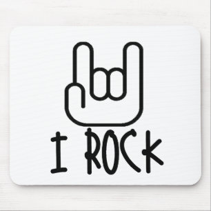 I Rock! Mouse Mat