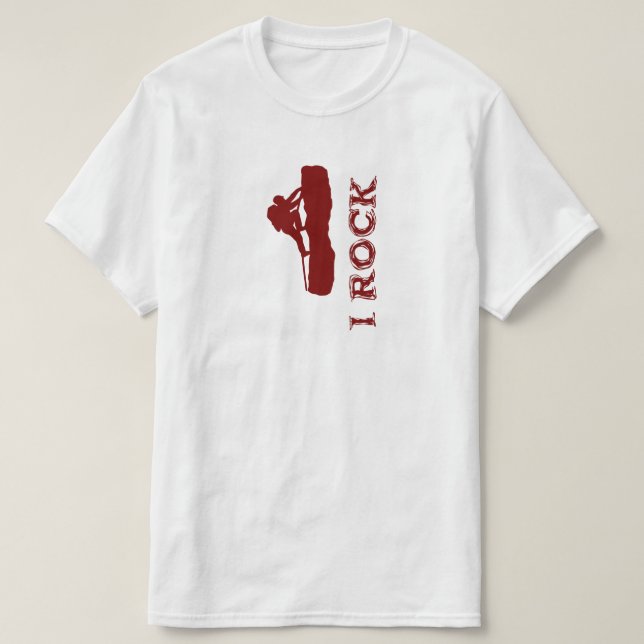 i Rock (red) T-Shirt (Design Front)