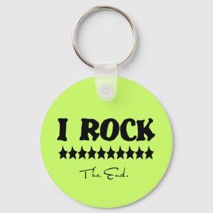 I Rock. The End. Key Ring