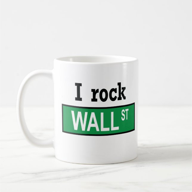 I rock Wall Street - Mug (Left)