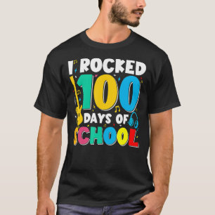I Rocked 100 Days Of School Music T-Shirt