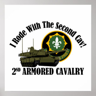 I Rode With The 2nd ACR! Poster