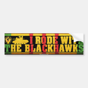 I Rode With the Blackhawks M551 Bumper Sticker