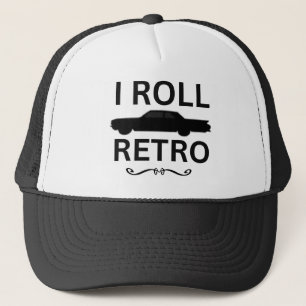 I Roll Retro Trucker Hat