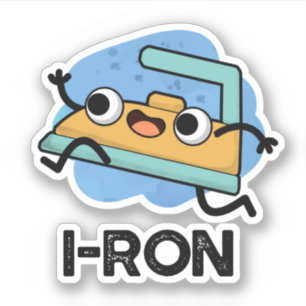I-ron Funny Running Iron Pun