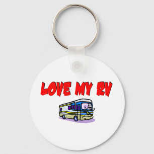 I rough it key ring
