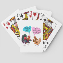 I rule the roost playing cards