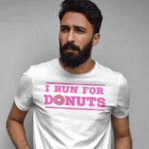 I run for doughnuts | Pink | Fun quote about runni