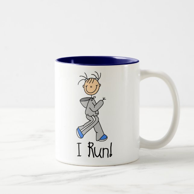 I Run Mug (Right)