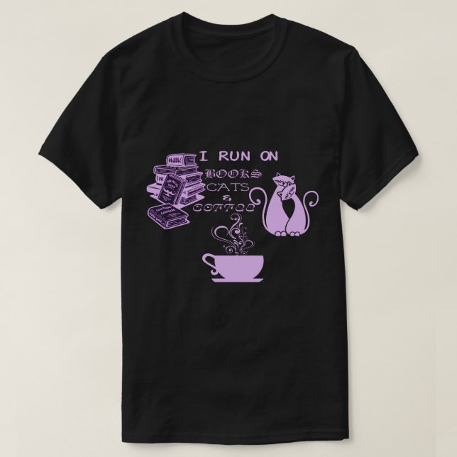 I run on t-shirt (Design Front)