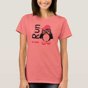 i Run Penguin T-Shirt