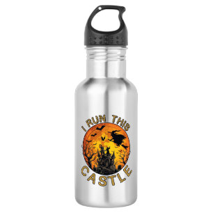 I run This Halloween Haunted Castle (2)_1 532 Ml Water Bottle