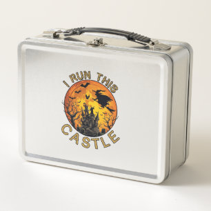 I run This Halloween Haunted Castle (2)_1 Metal Lunch Box