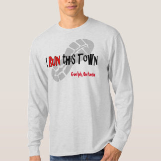 I Run this Town - Custom LS Sport-Tek T-Shirt