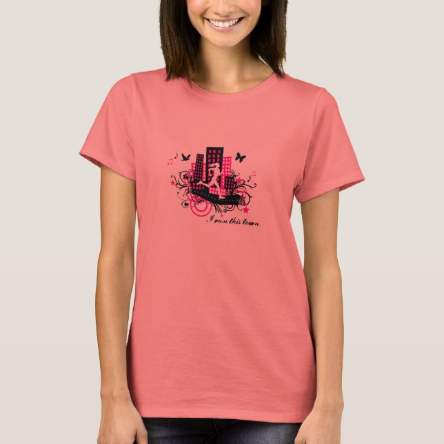 I run this town T-Shirt (Front)