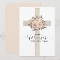 I Said a Prayer for You Today Card