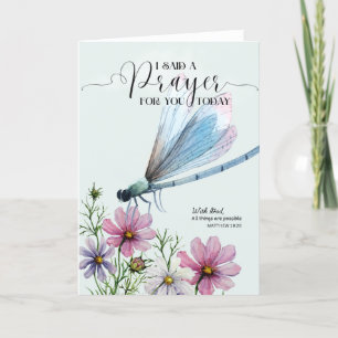 I Said a Prayer for You Today Card