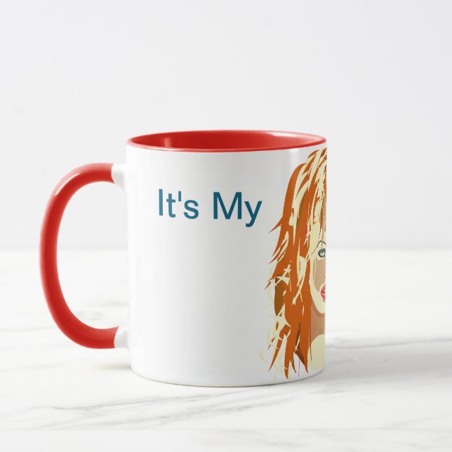 I SAID coffee mug (Left)