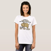 I Said Hip Hop Hippie Hippo T-Shirt (Front Full)