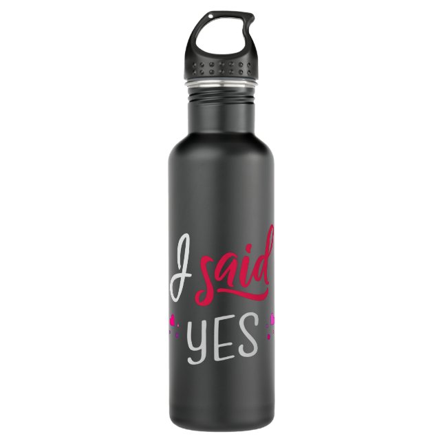 I said yes 710 ml water bottle (Front)
