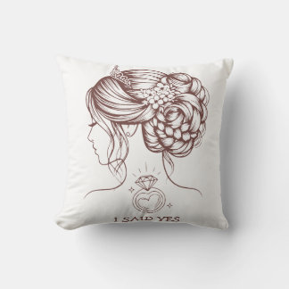 i said yes cushion