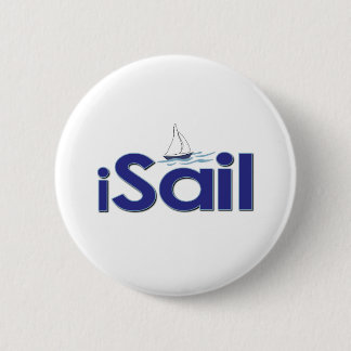 I Sail 6 Cm Round Badge
