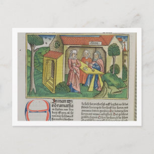 I Samuel 1:8 Elkanah comforts Hannah, from the 'Nu Postcard