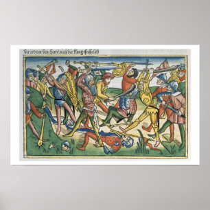 I Samuel 28 1-2 The Philistines war against Israel Poster