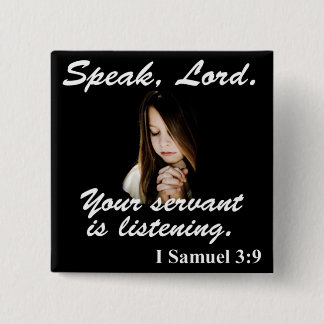 I Samuel 3:9 button