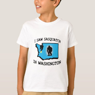 I Saw Sasquatch In Washington T-Shirt