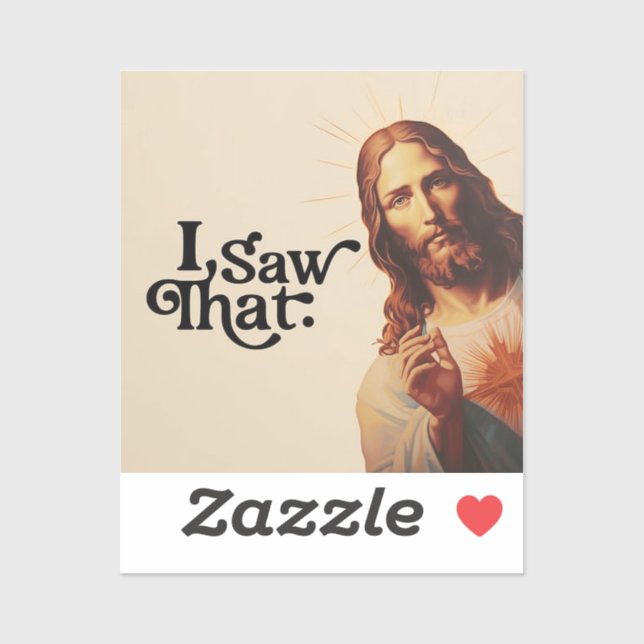 I Saw That,  Jesus Art, I Saw That Jesus (Sheet)