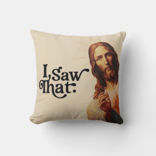 I Saw That, Jesus Art, I Saw That Jesus Cushion