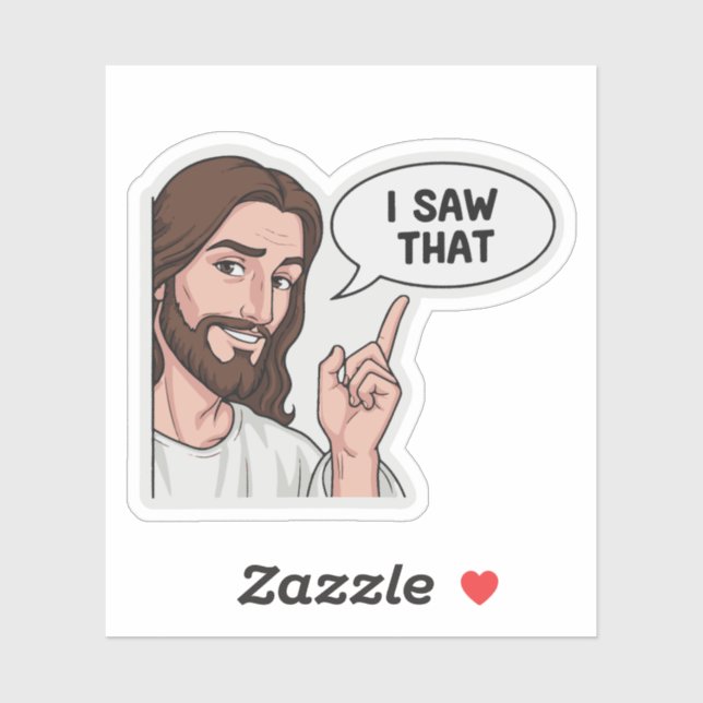  i saw that meme Sticker  Funny Meme Sticker (Sheet)