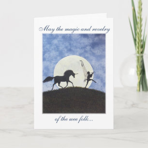 "I Saw Them One Night" Card