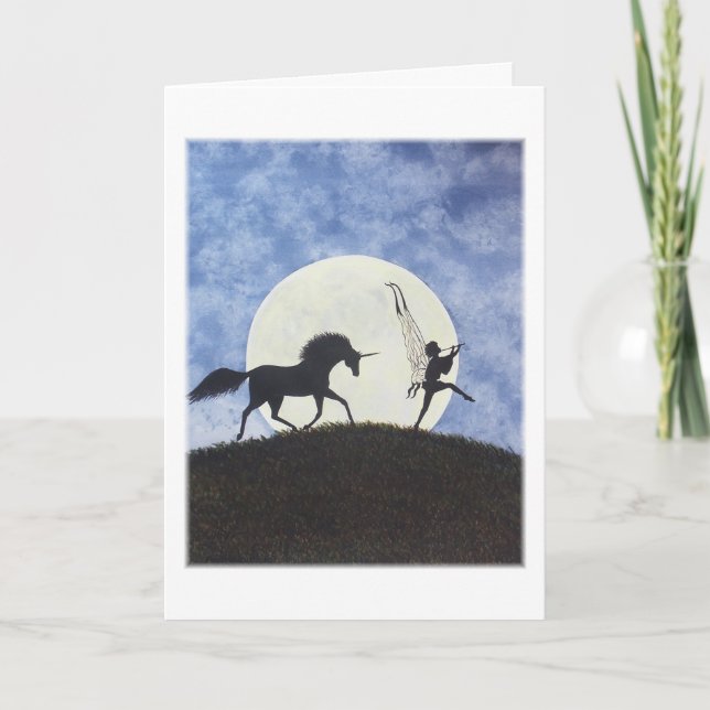 "I Saw Them One Night" Thank You Card (Front)