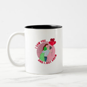 I Saw You... and I Just Knew Two-Tone Coffee Mug