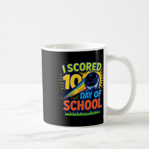 I Scored 100 Day Of School Soccer Celebration Coffee Mug