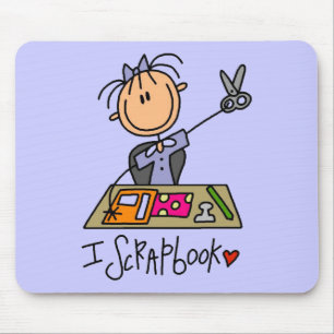 I Scrapbook Tshirts and Gifts Mouse Mat