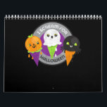 I Scream for Halloween Pumpkin Spider Ghost Calendar<br><div class="desc">Spider Gift | I Scream for Halloween Ice Cream Cone Pumpkin Ghost</div>