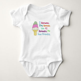 I Scream Ice Cream Infant Creeper