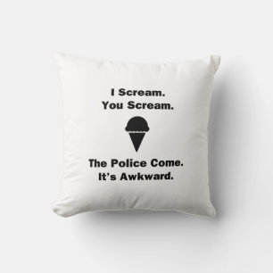 I Scream You Scream Cushion
