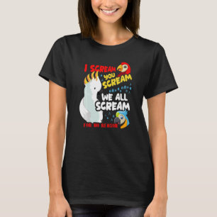 I Scream You Scream - Funny Bird Parrot Premium T-Shirt