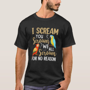 I Scream You Scream We All Scream For No Reason B T-Shirt