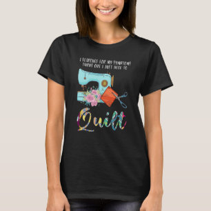 I searched symptoms turns out I just need to quilt T-Shirt