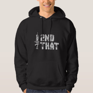 I Second That I 2nd That Gun Rights Guns Control Hoodie