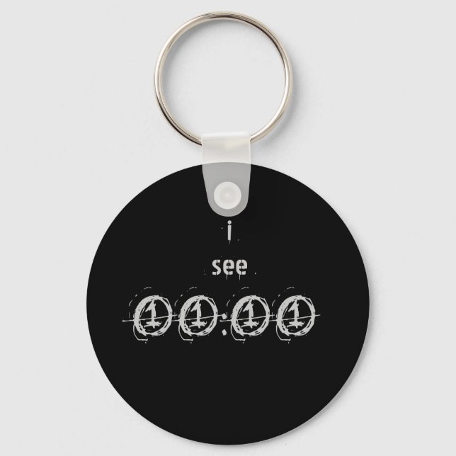 i see, 11:11 key ring (Front)