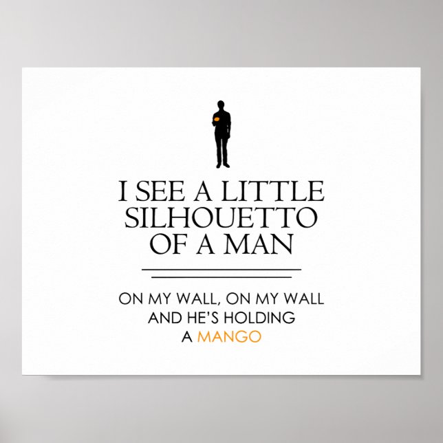I See a Little Shillouetto... Poster (Front)