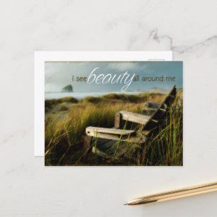 "I see beauty" Motivation Affirmation Postcard